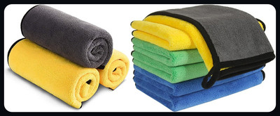 KP8 Microfiber Vehicle Washing  Cloth(Pack Of 2, 700 GSM)