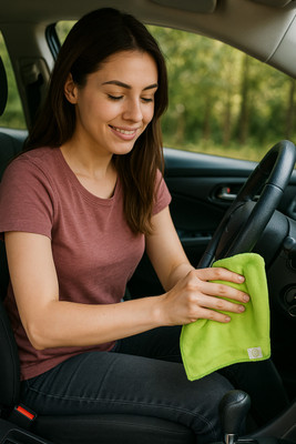 Rotex Cotton Vehicle Washing  Cloth(Pack Of 1)