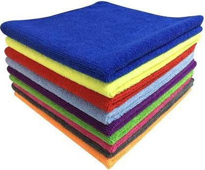 Palakshi Microfiber Vehicle Washing  Chain Cleaner Brush(Pack Of 10, 250 GSM)