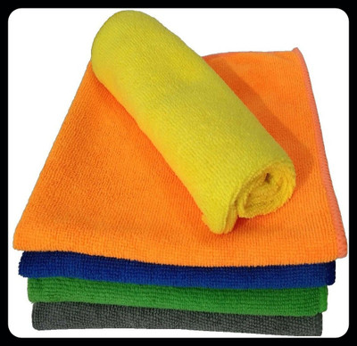 VENTERPRISE Microfiber Vehicle Washing  Cloth(Pack Of 5)