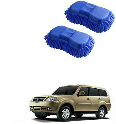 APICAL Microfiber Vehicle Washing  Sponge(Pack Of 2)