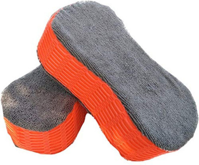 Sugalsu Microfiber Vehicle Washing  Sponge(Pack Of 2)