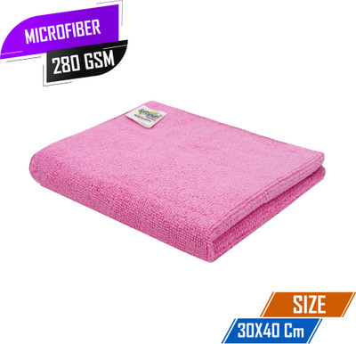 SOFTSPUN Microfiber Vehicle Washing  Cloth(Pack Of 1, 280 GSM)