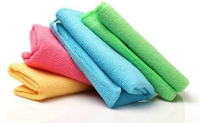 shree shyam veg enterprises Microfiber Vehicle Washing  Cloth(Pack Of 4, 250 GSM)