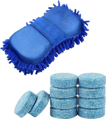 Hemshail Microfiber Vehicle Washing  Sponge(Pack Of 11)