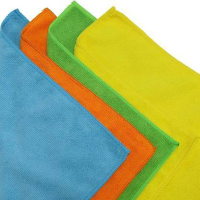 Manu Hut Wet and Dry Microfiber Cleaning Cloth(4 Units)