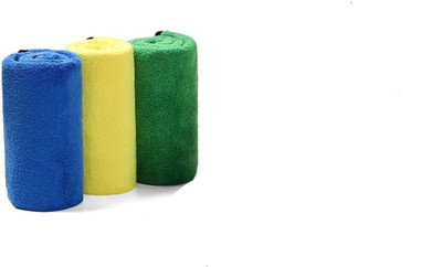 Campark Microfiber Vehicle Washing  Cloth(Pack Of 3, 800 GSM)