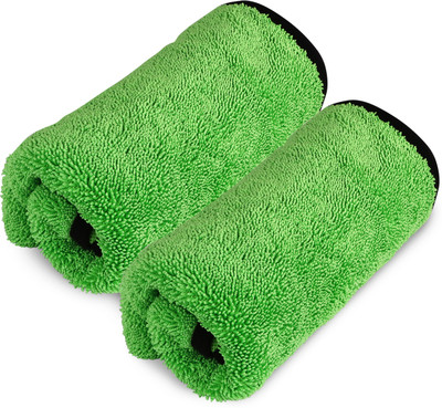 Auto Hub Microfiber Vehicle Washing  Cloth(Pack Of 2, 650 GSM)