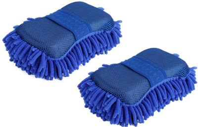 Krunal Enterprise Cotton, Microfiber Vehicle Washing  Sponge(Pack Of 1)