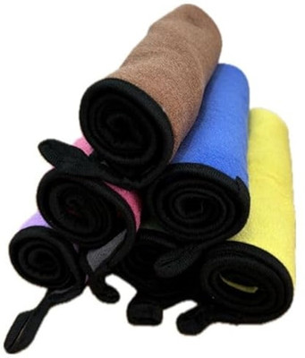 Shreeshayam Microfiber Vehicle Washing  Cloth(Pack Of 6, 800 GSM)