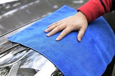 Golden retro Microfiber Vehicle Washing  Cloth(Pack Of 1, 650 GSM)