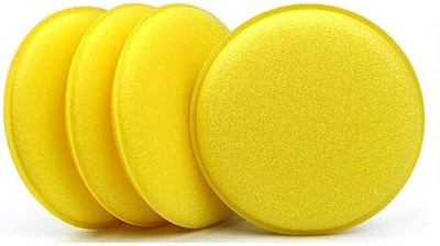 QNJL Polyurethane Vehicle Washing  Sponge(Pack Of 4)