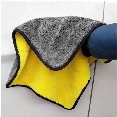 PITRADEV Microfiber Vehicle Washing  Cloth(Pack Of 1, 800 GSM)