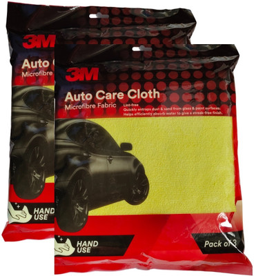 3M Microfiber Vehicle Washing  Cloth(Pack Of 6)