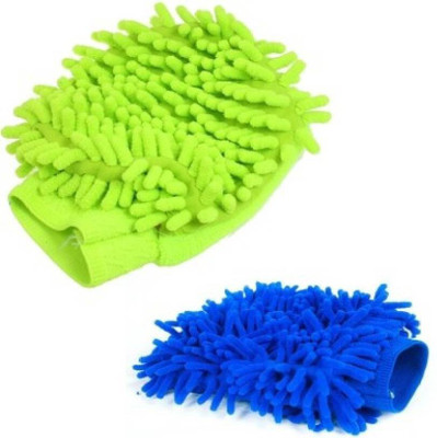 Gentle e kart Microfiber Vehicle Washing  Sponge(Pack Of 2)