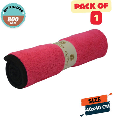 MUSHIES Microfiber Vehicle Washing  Cloth(Pack Of 1, 800 GSM)