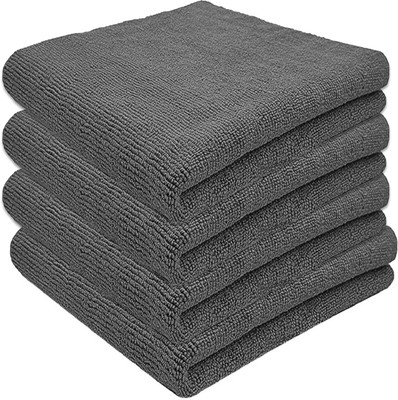 FIXSMITH Microfiber Vehicle Washing  Cloth(Pack Of 4, 350 GSM)