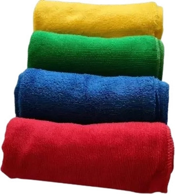 HOMEXCEL Microfiber Vehicle Washing  Duster(Pack Of 4, 250 GSM)