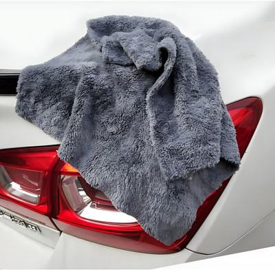 unspotted Microfiber, Polyester Vehicle Washing  Cloth(Pack Of 1, 550 GSM)
