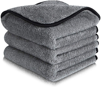 Favoto Microfiber Vehicle Washing  Cloth(Pack Of 3)