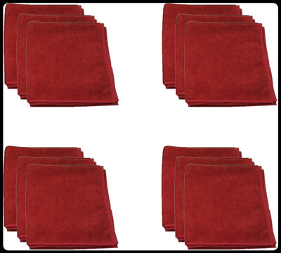 rhih Microfiber Vehicle Washing  Cloth(Pack Of 12)