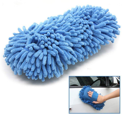 Krunal Enterprise Cotton, Microfiber Vehicle Washing  Sponge(Pack Of 1)