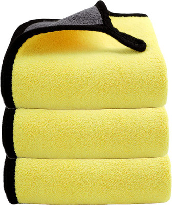 MOCKHE Microfiber Vehicle Washing  Cloth(Pack Of 3, 800 GSM)