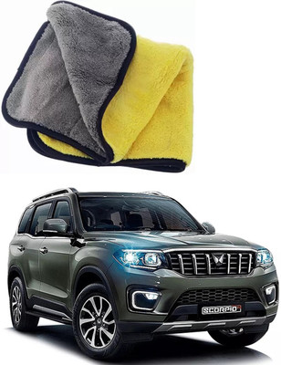 BHAVNISH Microfiber Vehicle Washing  Cloth(Pack Of 1, 400 GSM)