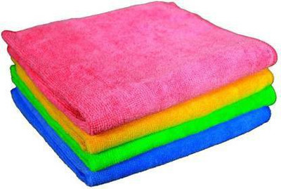 BIndian Microfiber Towel for Car Cleaning and Detailing Wet and Dry Microfiber Cleaning Cloth(4 Units)