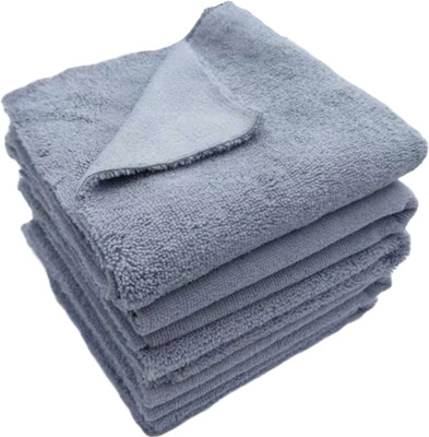 Caronix Microfiber Vehicle Washing  Cloth(Pack Of 8, 340 GSM)