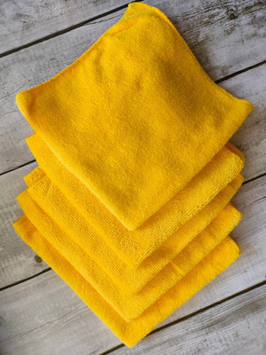 HOMEXCEL Microfiber Vehicle Washing  Duster(Pack Of 12, 250 GSM)