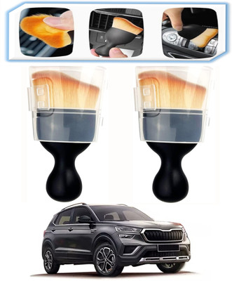 MSNP Plastic Vehicle Washing  Brush(Pack Of 2)