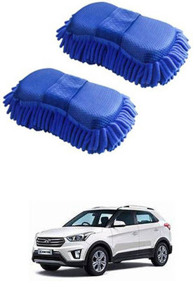 APICAL Microfiber Vehicle Washing  Sponge(Pack Of 2)