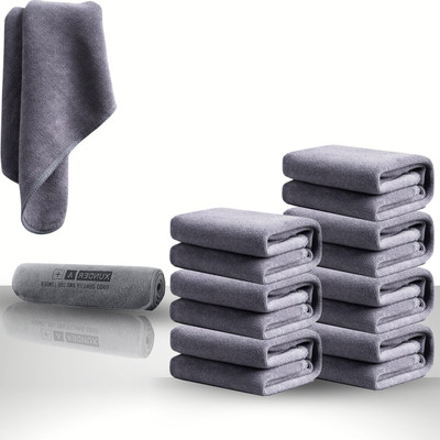 UniKart Microfiber Vehicle Washing  Cloth(Pack Of 7, 600 GSM)