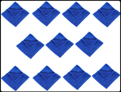 rhih Microfiber Vehicle Washing  Cloth(Pack Of 11)