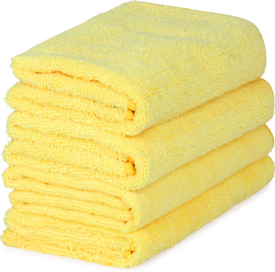 Sheen and Shine Microfiber Vehicle Washing  Cloth(Pack Of 4)