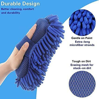 CITYCART Microfiber Vehicle Washing  Sponge(Pack Of 1)