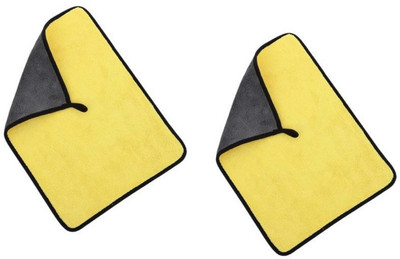 Blissful Creations Microfiber Vehicle Washing  Duster(Pack Of 2, 600 GSM)