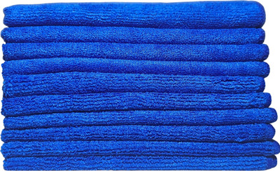 GORLEN Microfiber Vehicle Washing  Cloth(Pack Of 10, 350 GSM)