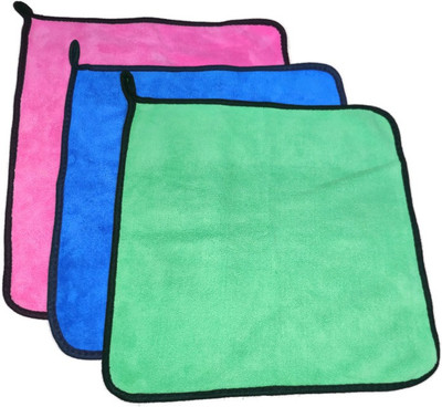 VP UNIQUE Microfiber Vehicle Washing  Cloth(Pack Of 3, 600 GSM)