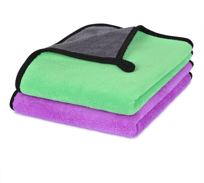 Mototrive Microfiber Vehicle Washing  Cloth(Pack Of 5, 600 GSM)