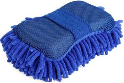 krenz Microfiber, Cotton Vehicle Washing  Sponge(Pack Of 1)