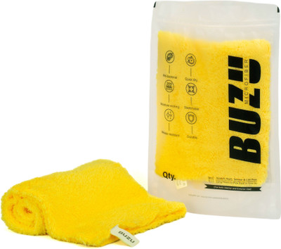 BUZU Microfiber Vehicle Washing  Cloth(Pack Of 2, 550 GSM)