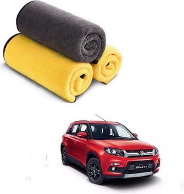 CCE Microfiber Vehicle Washing  Cloth(Pack Of 3, 600 GSM)