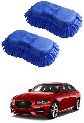 FKOK Microfiber Vehicle Washing  Sponge(Pack Of 2)