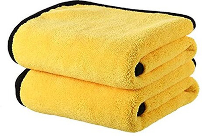 Nyra Microfiber Vehicle Washing  Cloth(Pack Of 2, 400 GSM)