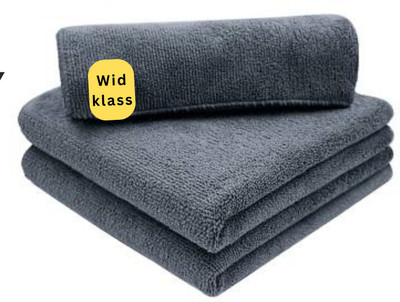 WIDKLASS Microfiber Vehicle Washing  Cloth(Pack Of 3, 350 GSM)