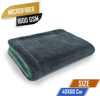SOFTSPUN Microfiber Vehicle Washing  Cloth(Pack Of 1, 1600 GSM)
