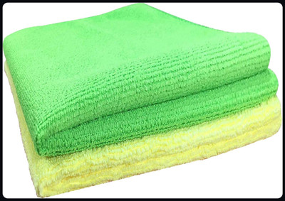 KP8 Microfiber Vehicle Washing  Cloth(Pack Of 2, 700 GSM)