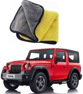 BHAVNISH Microfiber Vehicle Washing  Cloth(Pack Of 1, 400 GSM)